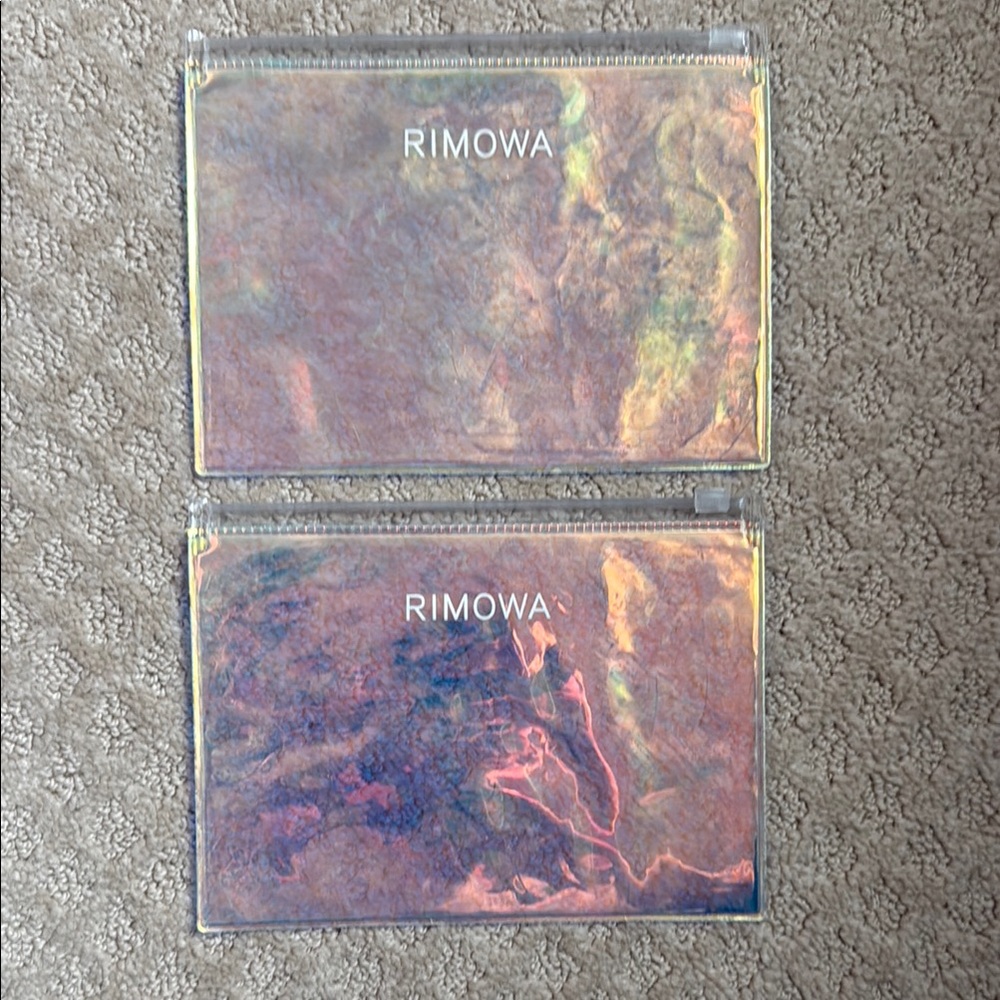 RIMOWA Iridescent Travel Pouches
